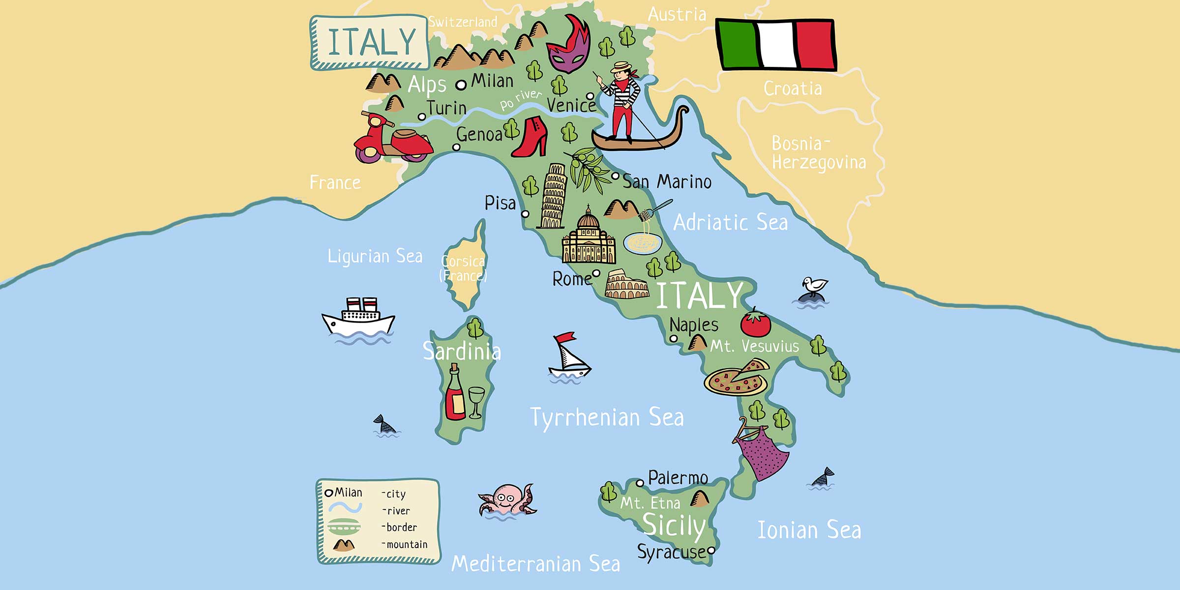 Italy Map